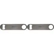 2x Avanti Stainless Steel Speed Bottle Opener Can Beer Cap Flat Remover Silver