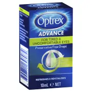 Optrex Advance Tired & Uncomfortable Eyes 10Ml