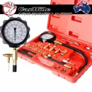 Pressure Tester Gasoline Fuel Injector Pump Diesel Hand Tool Kit Truck 140 PSI