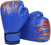 Generic Kids Adult Boxing Gloves Professional Children Boxing Training Gloves, Mesh Breathable PU Leather Gloves for Punching Bag, Kickboxing,boxeo En T