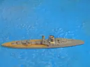 1/2400 Painted British WWI Battleship HMS CENTURION
