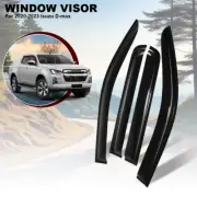 Genuine Isuzu Window Visor For D-MAX Dual Cab 2020-2024 Weathershields Wind Vent