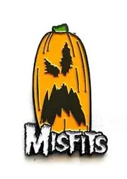 MISFITS HALLOWEEN PUMPKIN ENAMEL PIN BY YESTERDAYS CO.