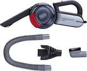 [BLACK+DECKER] Auto Hand Vacuum, 12V, Cordless, Includes Fold Out Brush, Upholstery Brush and Storage Bag, PV1200AV-XJ