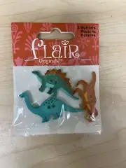 DINOSAUR button set by Flair Originals