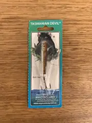 Tasmanian Devil Brown Trout Number 46 #46 13.5 Gram Lure Wigston’s Lures Boxed