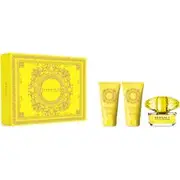 [Versace] Yellow Diamonds Gift Set EDT 50 ml Shower Gel 50 ml Yellow Diamonds and Yellow Diamonds Body Lotion 50 ml