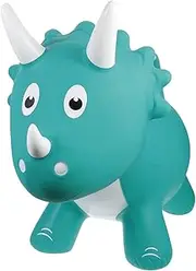 Sosoport Inflatable Dinosaur Ride for Durable Bouncing Plaything Fun Indoor Activity Strengthens Muscles Balance Unique Present for Creative Design for Endless Entertainment