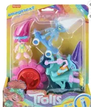 Imaginext Dreamworks Trolls Figure Multipack playset