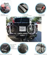 GEARFLAG Truck Tailgate Bike Pad for Up to 4 Mountain Bikes