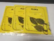 3 NJ Hand Tied Top & Bottom w/Dropper, Snap, Barrel Fluke/Summer Flounder Rigs