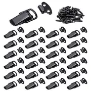 24 Pack Spring Loaded Buckle Latch Toggle Hasp Lock for Wooden Case Toolbox