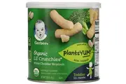 Gerber, Organic Lil' Crunchies, 12+ Months, White Cheddar Broccoli, 45 g