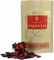 Sorich Organics Berries Mix, High in Anti-Oxidants (Unsulphured, Unsweetened and Naturally Dehydrated Berries) - 400 Gm