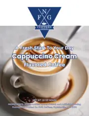 FNG Coffees-Cappuccino Cream- DECAF- Ground or Whole Bean- 16 oz