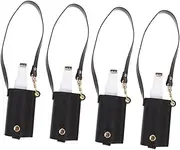 Healeved 4pcs Leather Case Lotion Bottle Lotion Container Makeup Sprayer Containers Hanging Lotion Bottle Mermaid Party Supplies Small Spray Bottle Mist Filling Bottled The Pet