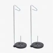 StitchMaster Duo: Universal Stainless Steel Thread Stands for Sewing & Embroider