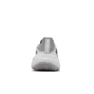 【adidas 愛迪達】網球鞋 Barricade W 女鞋 灰 黑 硬地球場 支撐 穩定 抗扭轉 運動鞋 愛迪達(H67699)
