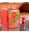 Brand New Coca-Cola Peace 1971 Series Mini Fridge Can Cooler Car Or Wall Charge