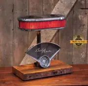 Steampunk Industrial Machine Age Lamp 1956 Bel Air Chevy Air cleaner lamp table