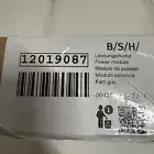 12019087 Bosch Refrigerator Power Module