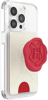 PopSockets Phone Wallet with Expanding Phone Grip, Phone Card Holder, Harry Potter PopWallet - Hogwarts Letter