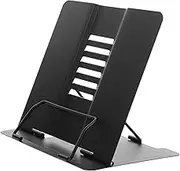 DOITOOL Folding Book Stand Portable Reading Holder for Students Compact Design for Books and Music Scores for Comfortable Reading