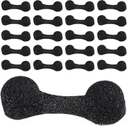 100pcs Nose Mask Strainer Nose Filters for Welders Washable Nose Plugs Nose Filters for Tanning Sponge Plugs Nostril Filters Nose Plug Bulk Cotton