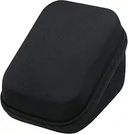 Diabetes Supply Case, Hard Shells Blood Pressure Monitor Case with Handle and Mesh Pocket Diabetes Storage Bag for Travel, Black