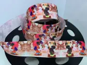 5 yards 7/8" The Nifty Nineties Mickey Short Grosgrain Ribbon
