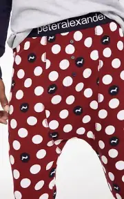 BRAND NEW MENS PETER ALEXANDER LONG PYJAMA LOUNGE PANTS SIZE L