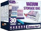 Vacuum Storage Bags, Space Saver Vacuum Seal Storage Bags 30-Pack Sealer Bags fo