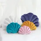 Luxury Fairy Princess Home Shell Stuffed Pillow Velvet Sofa Cushion Sea Shell AU