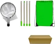 4M Fruit Picker Pole with Basket Telescoping Fruit Picker Tool with Long Handle