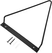 ABOOFAN Wall Mount Storage Rack for Vinyl Records Triangular Holder Stylish Display for Magazines Books Documents for Home Office Study Spaces