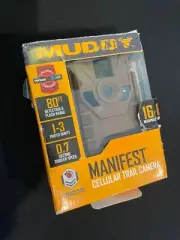 MUDDY Manifest Cellular Trail Camera VERIZON Brown Verizon 16MP 80ft New
