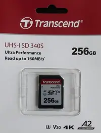 在飛比找Yahoo!奇摩拍賣優惠-創見 Transcend 256G SDXC 256GB 1