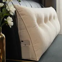 在飛比找ETMall東森購物網優惠-臥室雙人護腰沙發可拆洗床頭靠墊