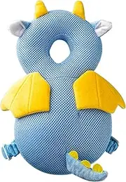 Toddler Head Protection Pillow, Cute Bee Animal Shaped Adjustable Baby Head Protection Safety Pad Cushion Backpack Baby Walkers Protective for Toddler Baby Walking Crawling