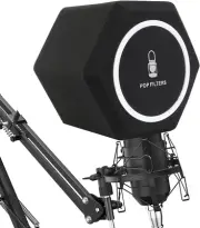 Microphone Wind Shield Pop Filter Isolation Ball, Acoustic for Record Studios Mi