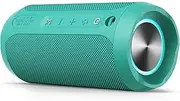 EDUPLINK Bluetooth Speaker, Portable Wireless Speakers, Waterproof IPX7 Speaker, TWS Pairing Stereo, Long Playtime for Home, Travel (Mint Waterproof Speaker)