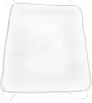 COSMEVIVI Automotive Cargo Nets Car Radiator Protection Radiator Net White Durable Versatile