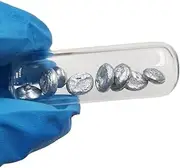 Glass-sealed Zinc Pellets 5g, 99.995% High Purity Metal Zn, for Element Sample Collection, Classroom Demonstrations, Scientific Research and Laboratory Experimental Projects