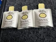 3 New Samples SUN BUM Daily Body Sunscreen Moisturizing Lotion