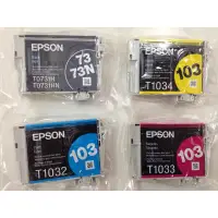 在飛比找蝦皮購物優惠-EPSON 73HN黑(高印量)+103高容量XL墨水匣T3