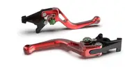 LSL Clutch lever BOW L66R, short, red/green