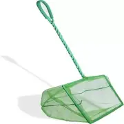 Aquarium Fish Net Small Fish Catch Nets with Plastic Handle 8 Inch Net Fine Mesh