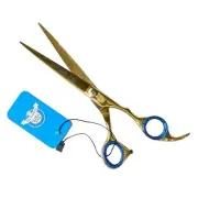 Xcellence Professional Barber Salon Hair Cutting Scissors Shears Gold 7.5"