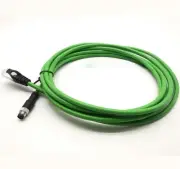 1PCS New ZK1090-6191-0050 M12 To RJ45 Ethernet Cable 5M