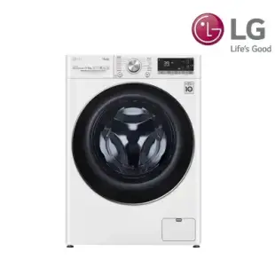 【LG 樂金】LG WiFi蒸洗脫烘變頻滾筒洗衣機WD-S13VDW 冰磁白